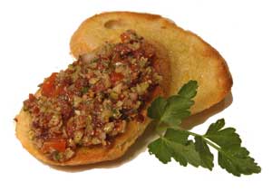 Tapenade on Toast