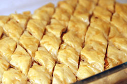 Baked Baklava Pan