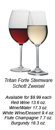 Red and White Wine Glasses