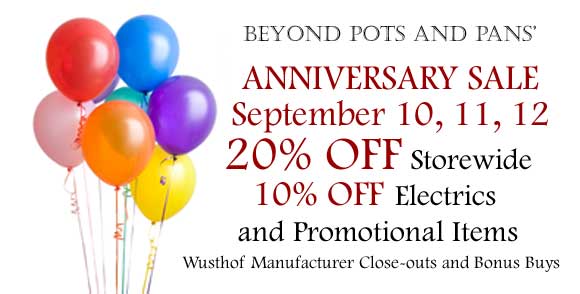 Anniverary Sale