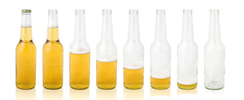 Eight Bottles of Beer Disappearing