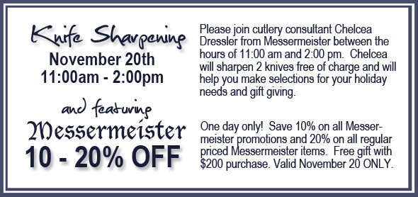 Knife Sharpening and Sale