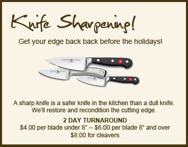 Knife Sharpening