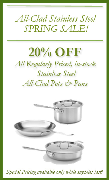 All-Clad 20% Sale