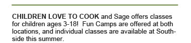 Children's Cooking Classes