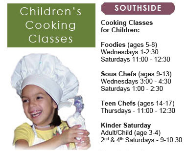  Children's Cooking Classes