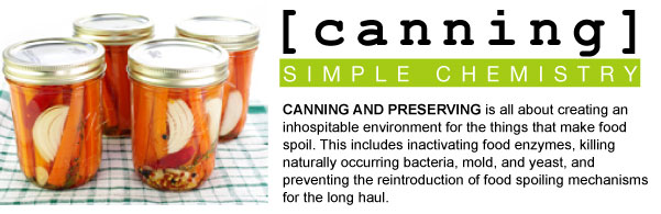 Canning: Simple Chemistry
