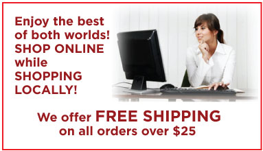 Free Shipping over $25