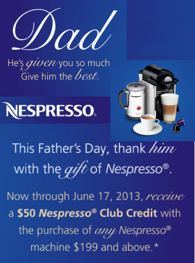 Dad - Nespresso