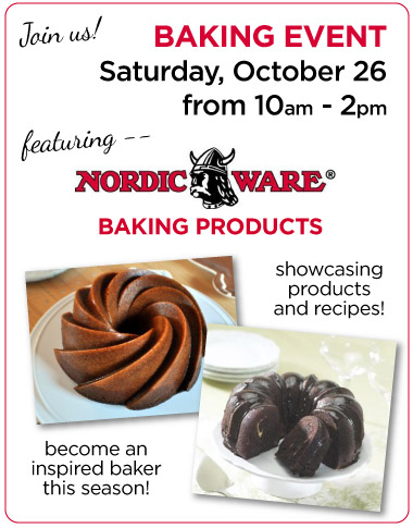 Baking Event