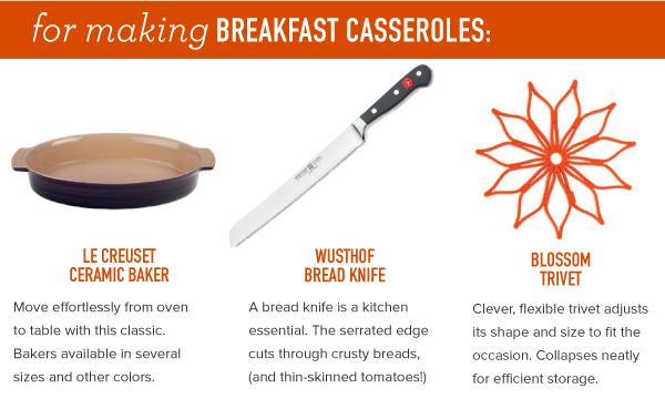 For Making Breakfast Casseroles