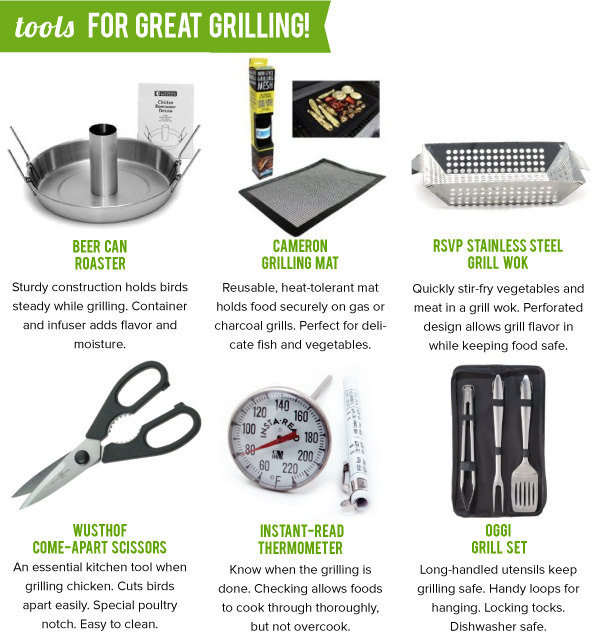 Tools for Great Grilling