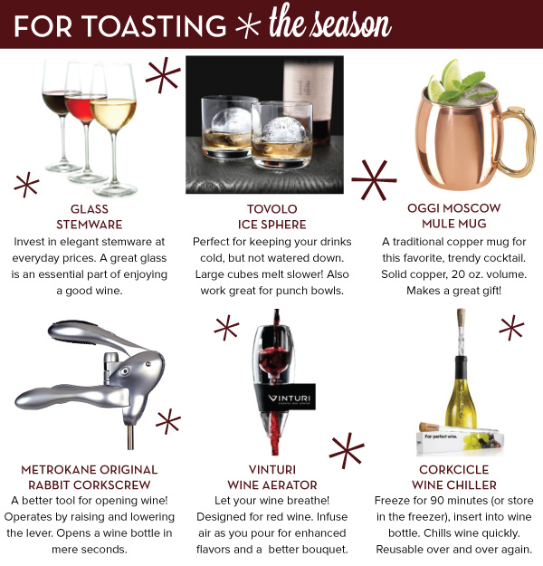 For Toasting the Season