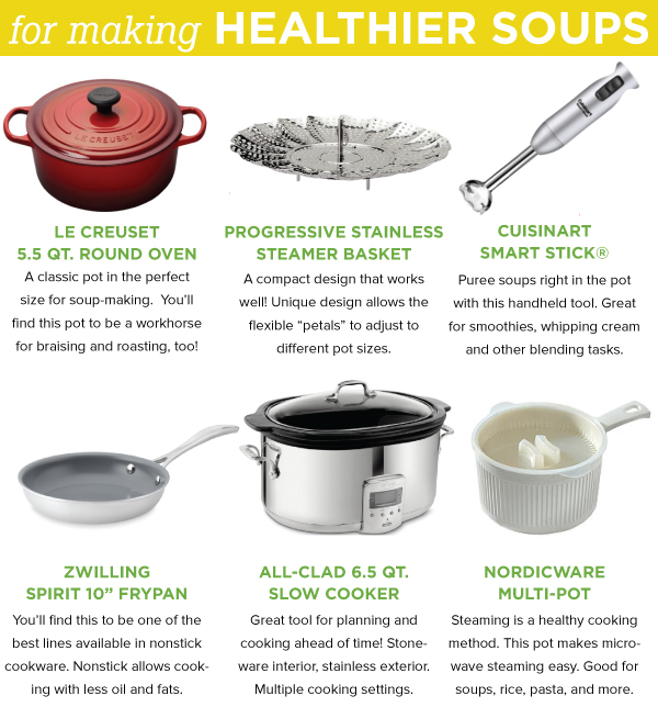 For Making Healthier Soups