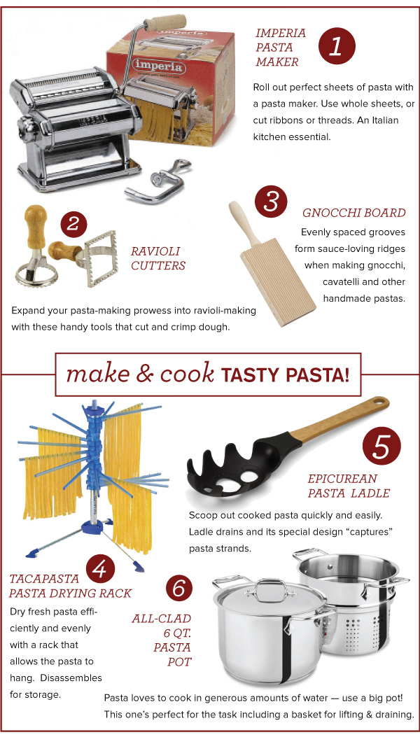 Pasta-Making Tools