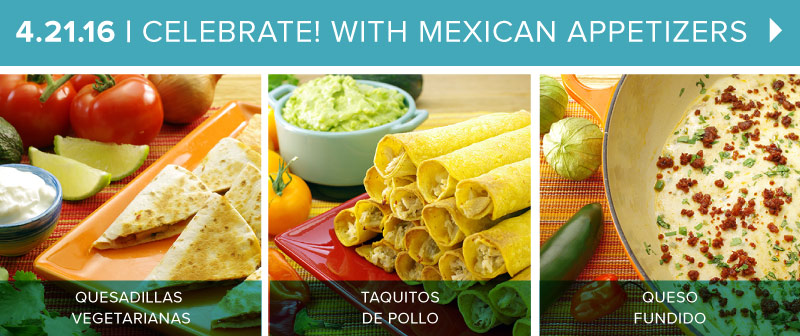 Enjoy a Few Mexican-inspired Appetizers