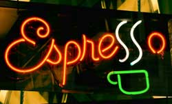 Espresso Sign