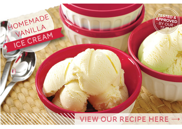 RECIPE: Homemade Vanilla Ice Cream