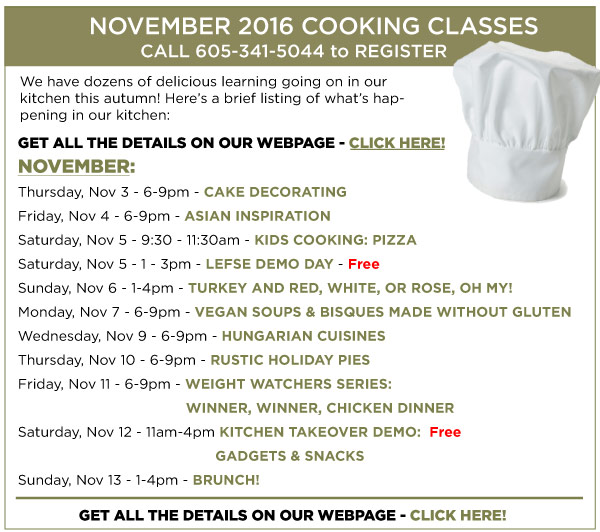 Cooking Classes