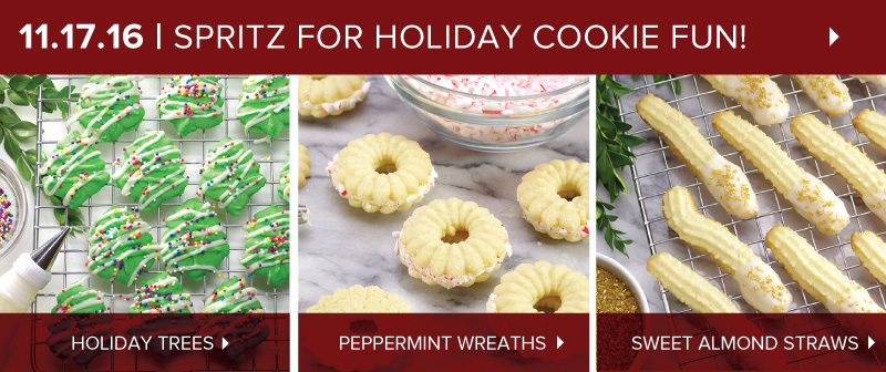 Spritz - Holiday Cookies