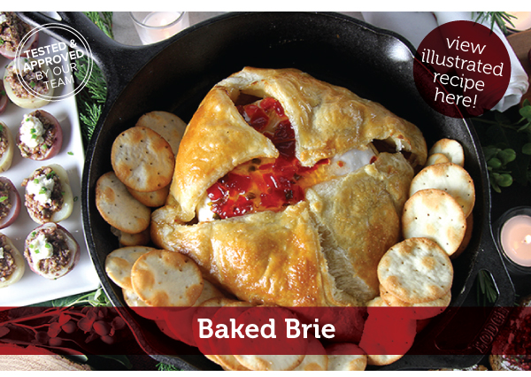 RECIPE: Baked Brie