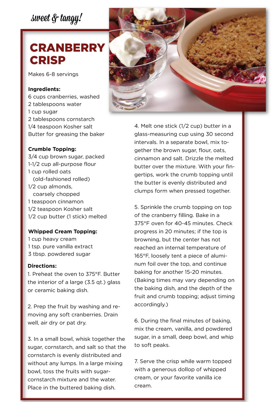 Cranberry Crisp