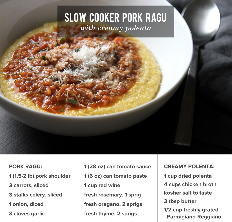 Slow Cooker Pork Ragu