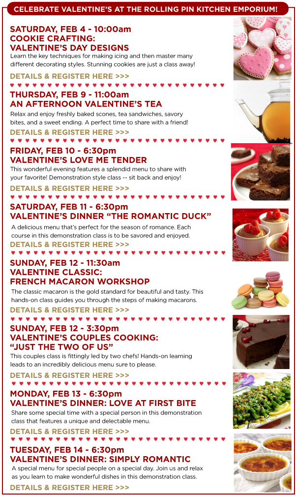 Valentine's Classes