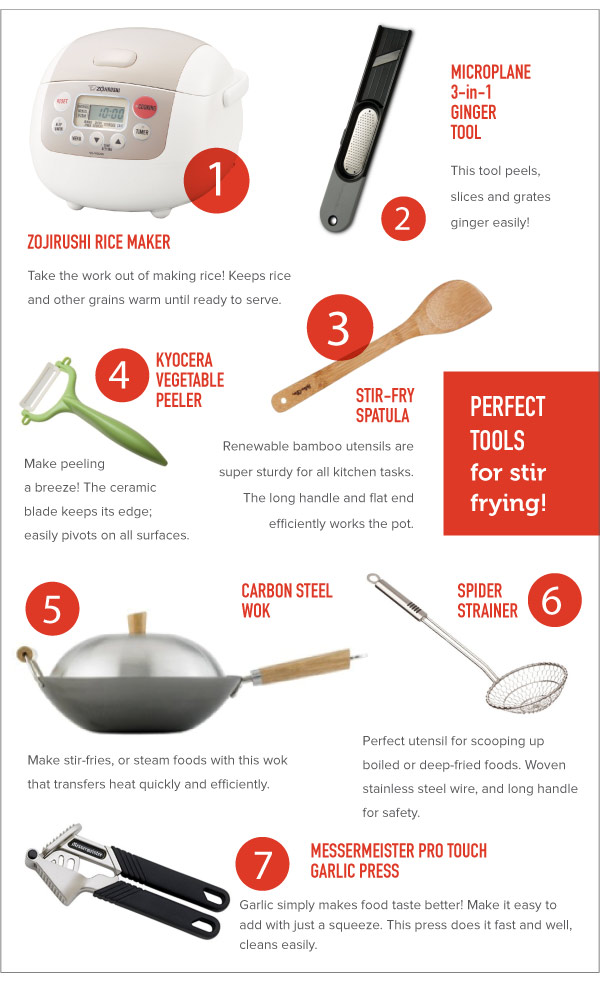 Perfect Tools for Stir Frying