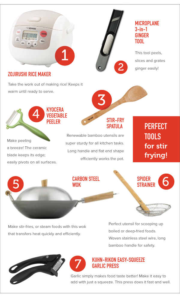 Perfect Tools for Stir Frying