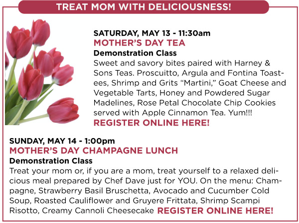 Mother's Day Classes