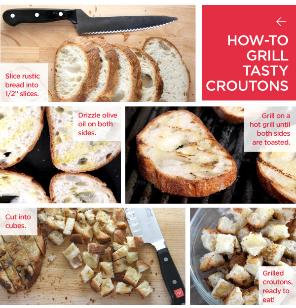 How-To Grill Tasty Croutons