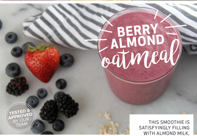 RECIPE: Berry Almond Oatmeal