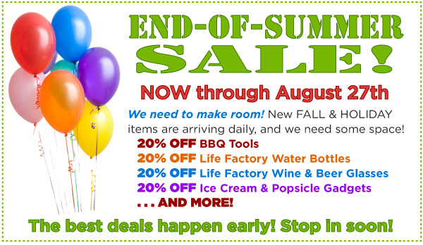 End-of-Summer Sale