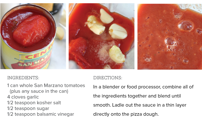 Red Sauce Steps