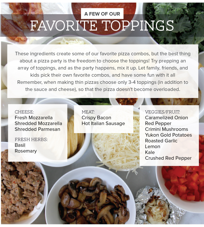 Our Favorite Toppings