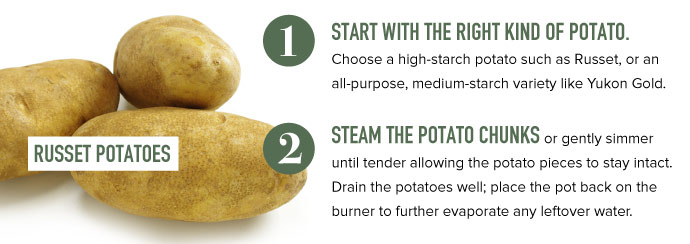 Use Russet Potatoes