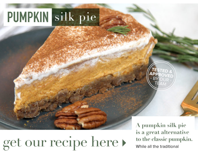 RECIPE: Pumpkin Silk Pie