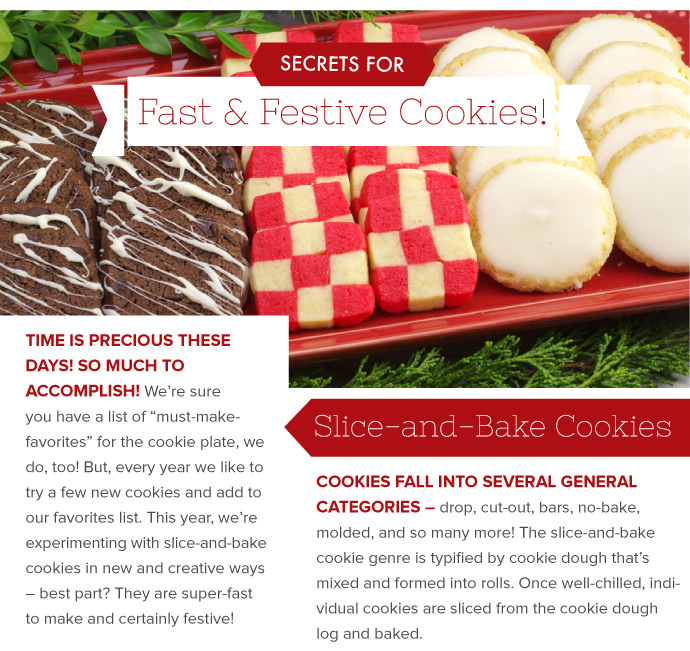 Secrets for Fast and Festive Cookies