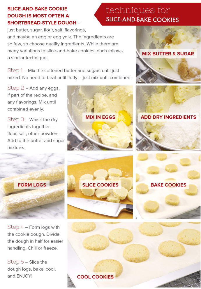 Techniques for Slice and Bake Cookies