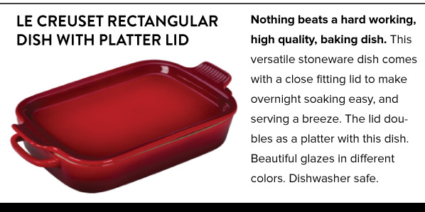 Rectangular Dish