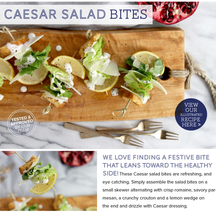 Caesar Salad Bites