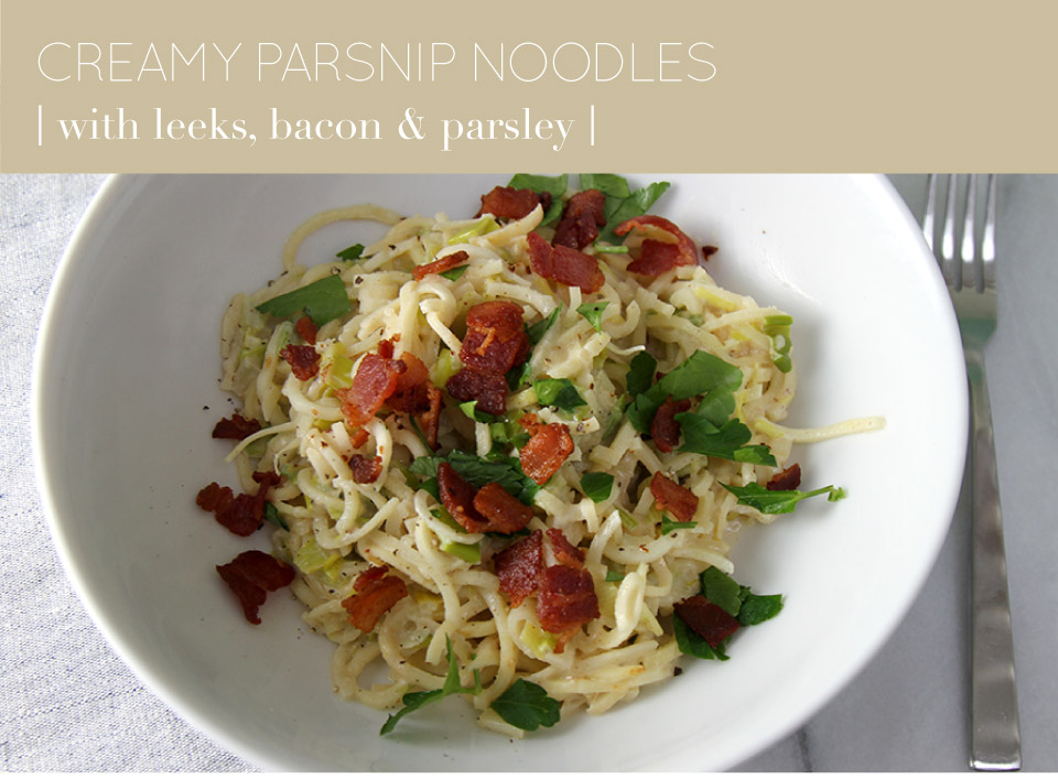 Parsnip Noodles