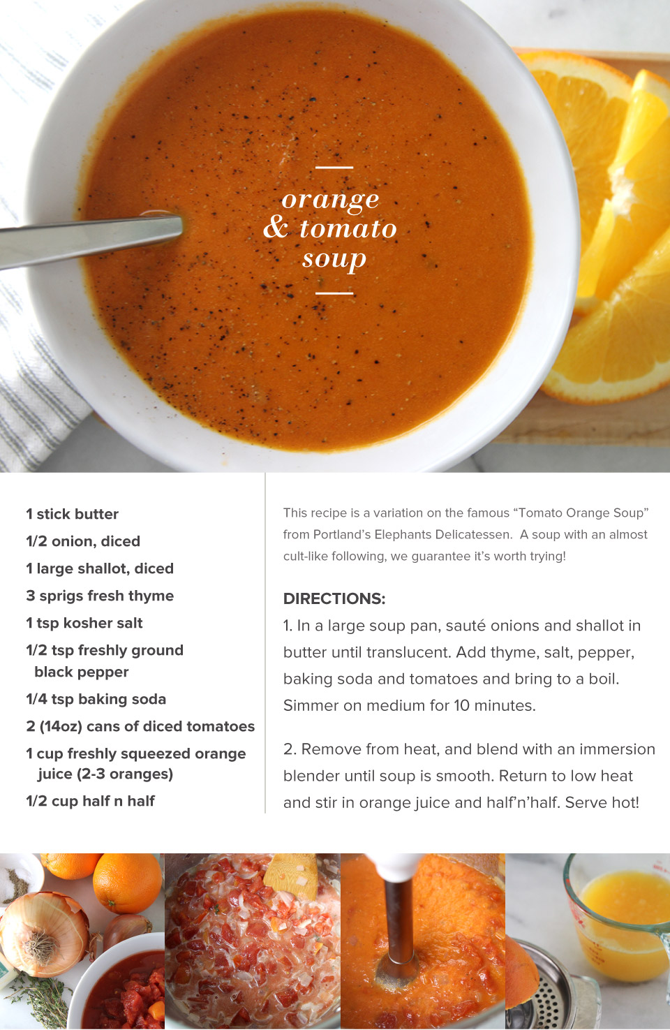 Orange and Tomato Soup