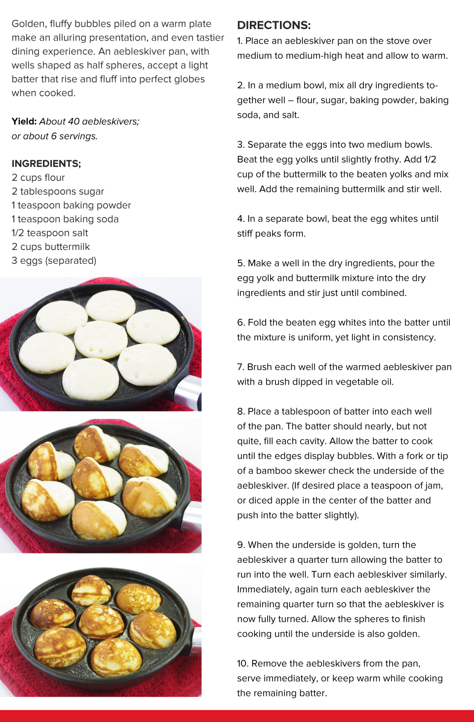 Aebleskivers