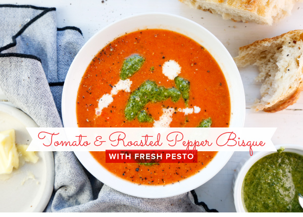 Tomato and Red Pepper Bisque