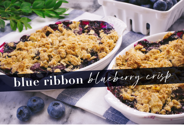 Blue Ribbon Bluebery Crisp