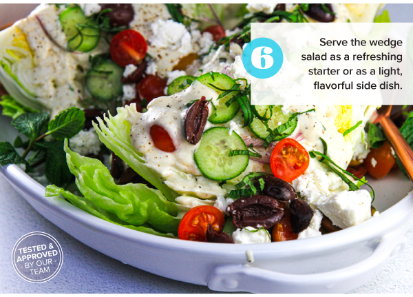 Mediterranean Wedge Salad