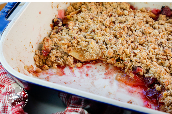 Cranberry Apple Crisp