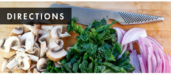 Crispy Sheet Pan Gnocchi with Tomatoes, Mushrooms, and Kale